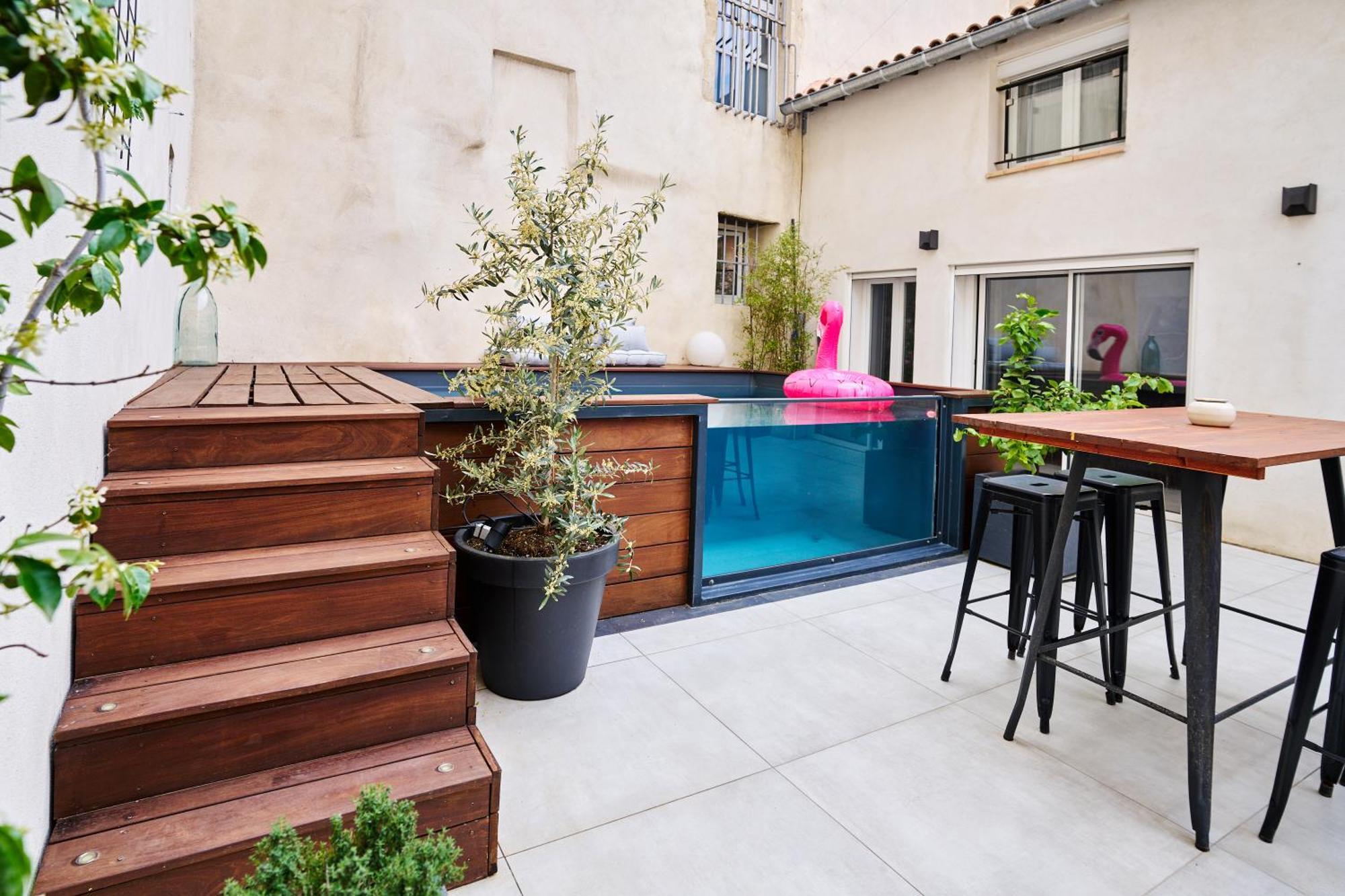 Maison De Ville Moderne Climatisee Avec Piscine Morieres-les-Avignon Exteriér fotografie